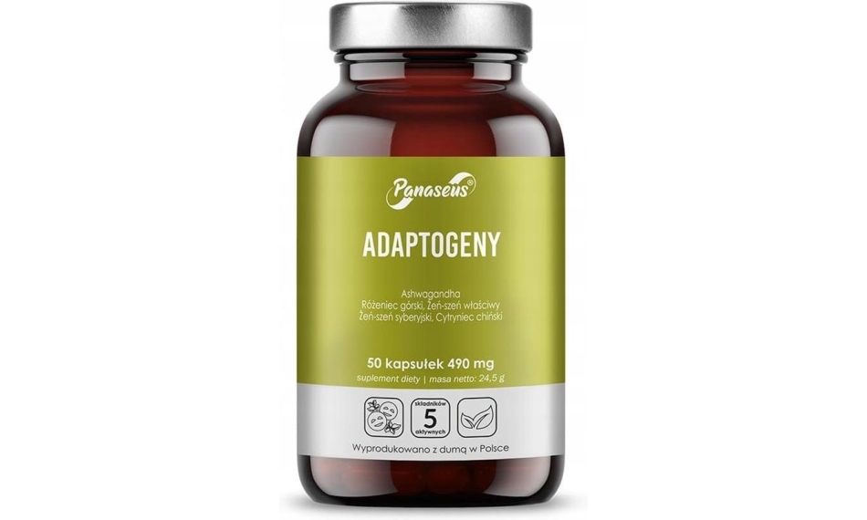 Yango Panaseus Adaptogeny 50kapsułek