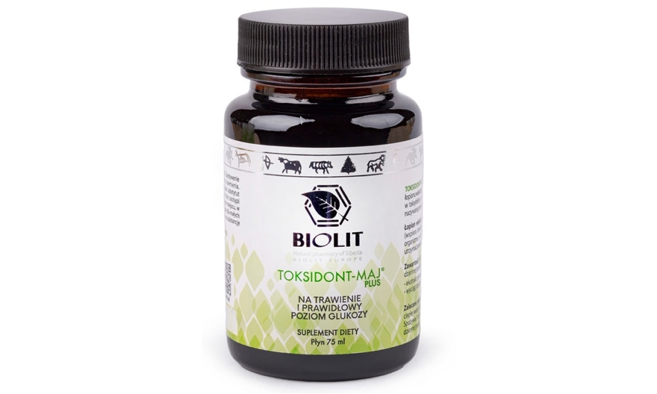 Biolit Toksidont Maj Plus - ekstrakt korzenia łopianu większego 75ml