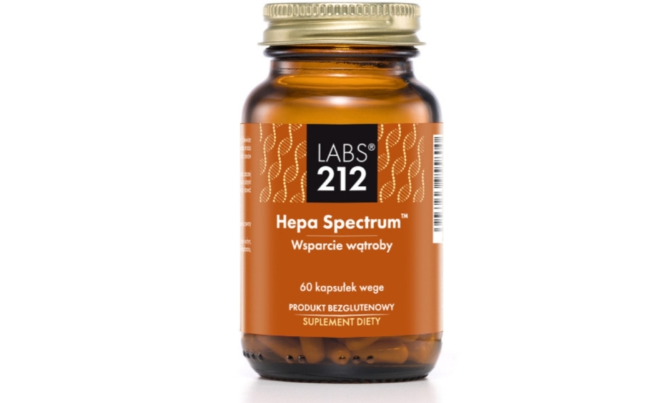 LABS212 Hepa Spectrum Wsparcie wątroby 60kapsułek wege