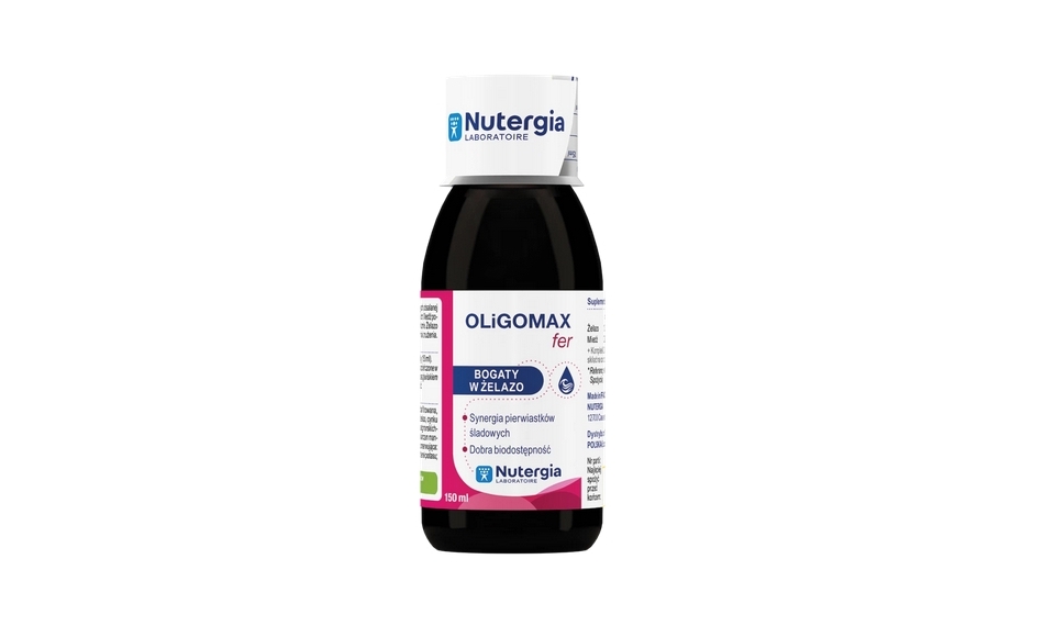 Nutergia Oligomax FER żelazo i miedź 150ml
