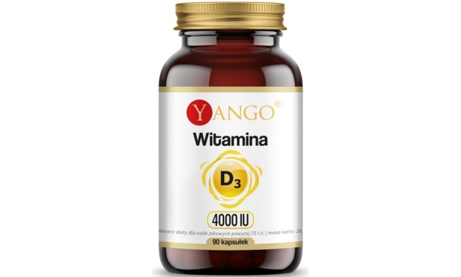 Yango Witamina D3 4000 IU 90kapsułek