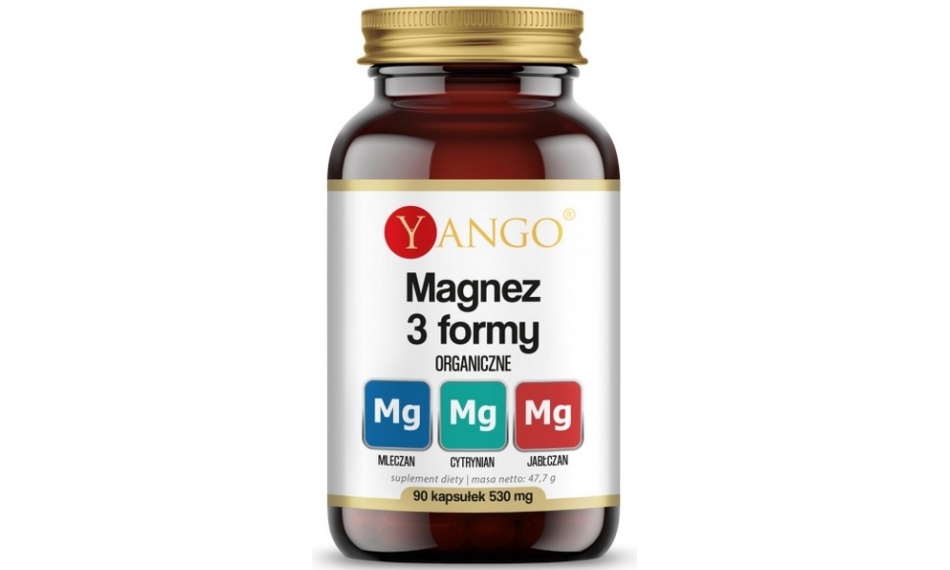 Yango Magnez 3 Formy 90kapsułek