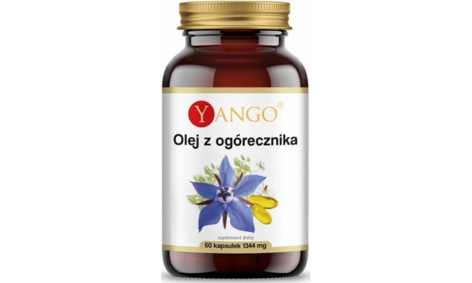 Yango Olej z Ogórecznika 60kapsułek