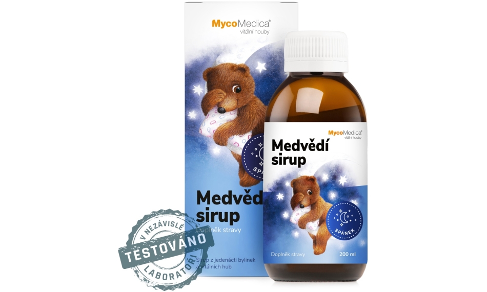 MycoMedica Syrop Niedźwiedzi dla dzieci 200ml