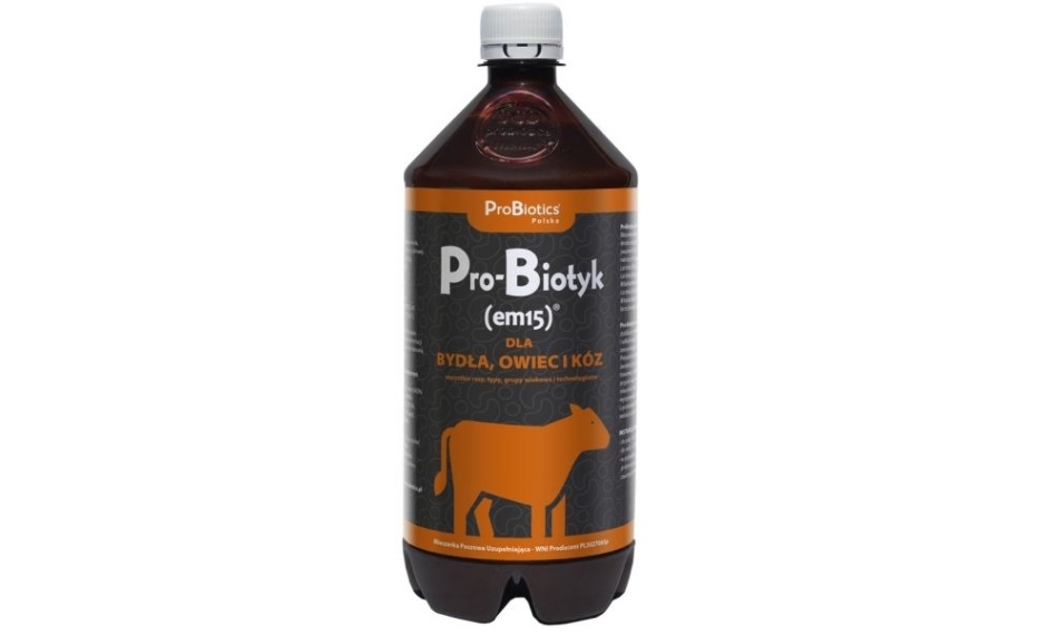 Probiotics Pro-Biotyk (em15) dla bydła, owiec i kóz 1litr