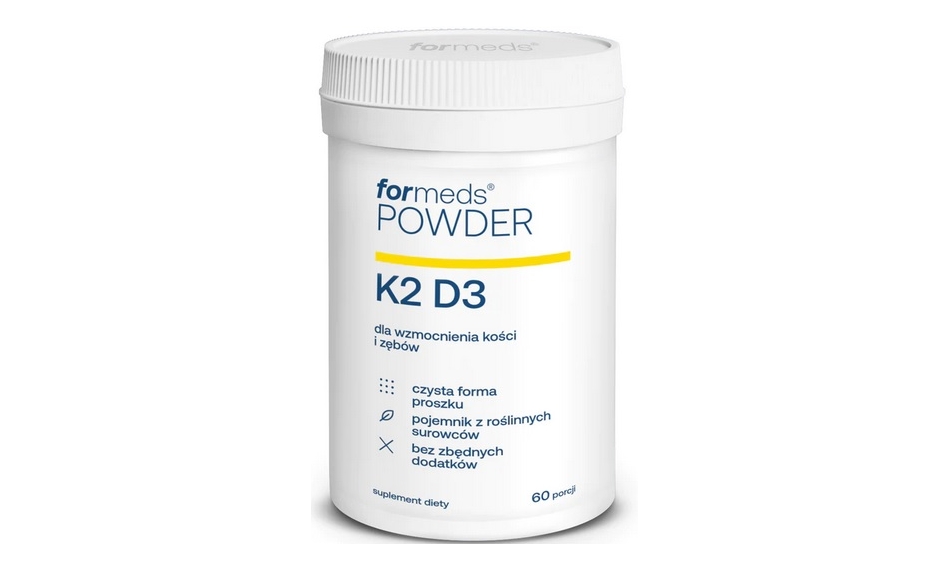 Formeds POWDER K2 D3 w proszku 48g