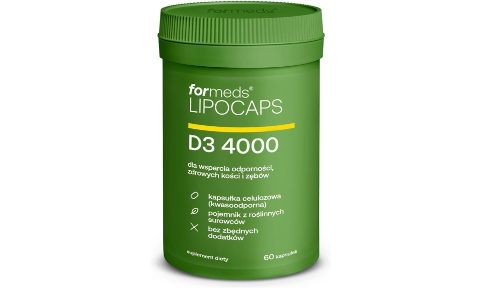 Formeds LIPOCAPS D3 4000 60kapsułek