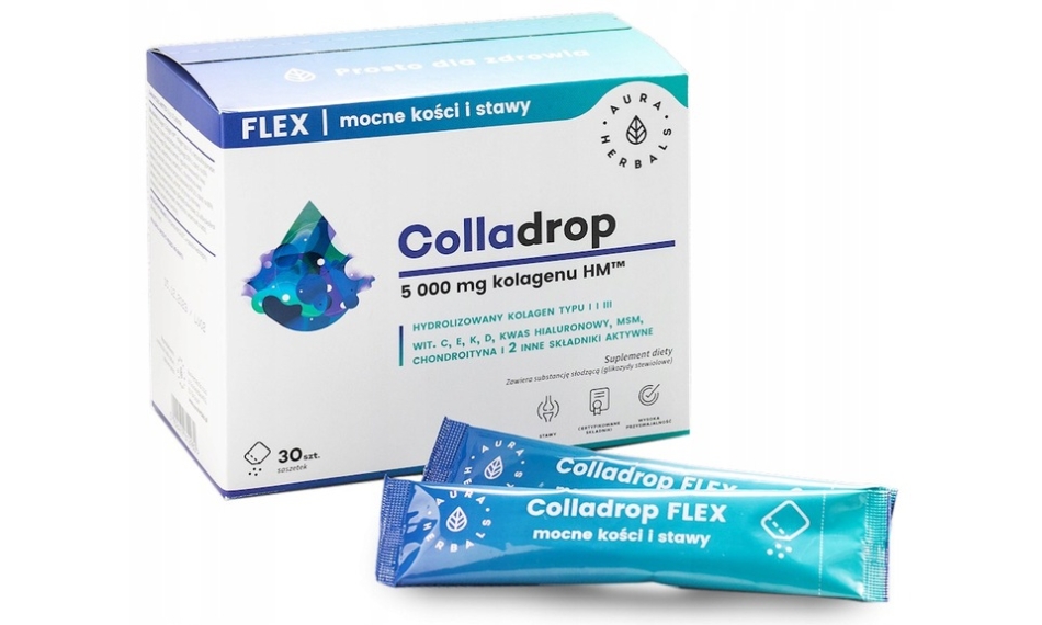 Aura Herbals Kolagen Colladrop Flex 5000mg 30saszetek