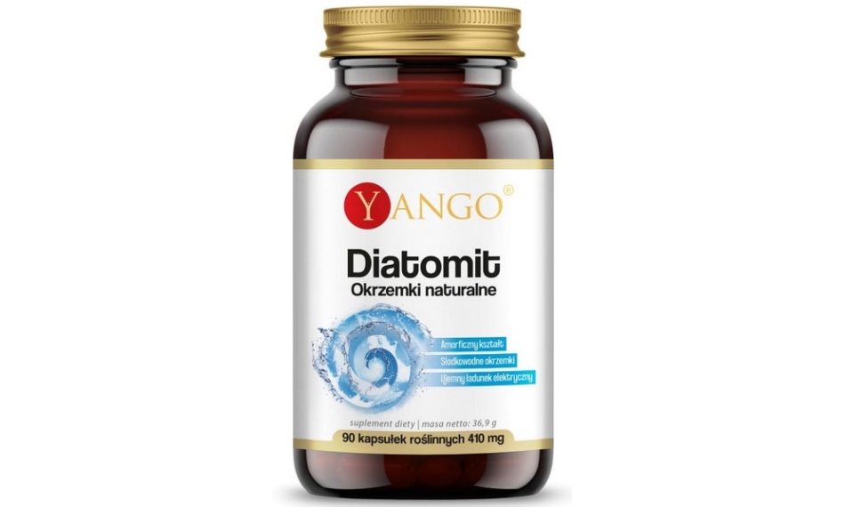 Yango Diatomit Okrzemki Naturalne 90kapsułek