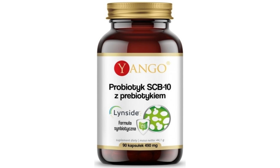 Yango Probiotyk SCB-10 z prebiotykiem 90kapsułek
