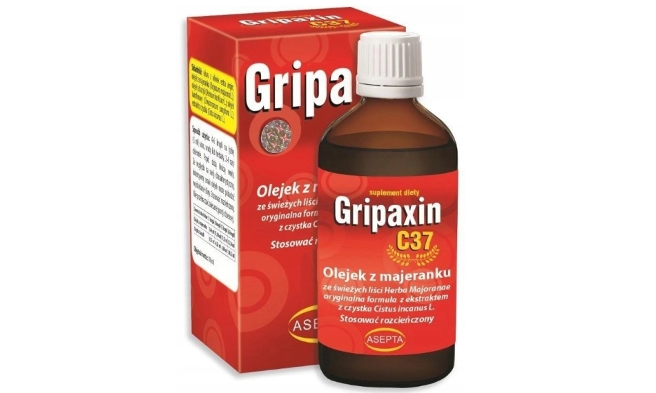 Asepta Gripaxin C37 olejek z majeranku i bazylii 10ml
