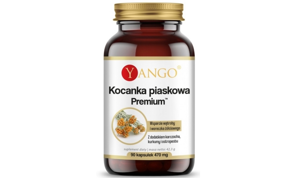 Yango Kocanka Piaskowa Premium™ 90kapsułek
