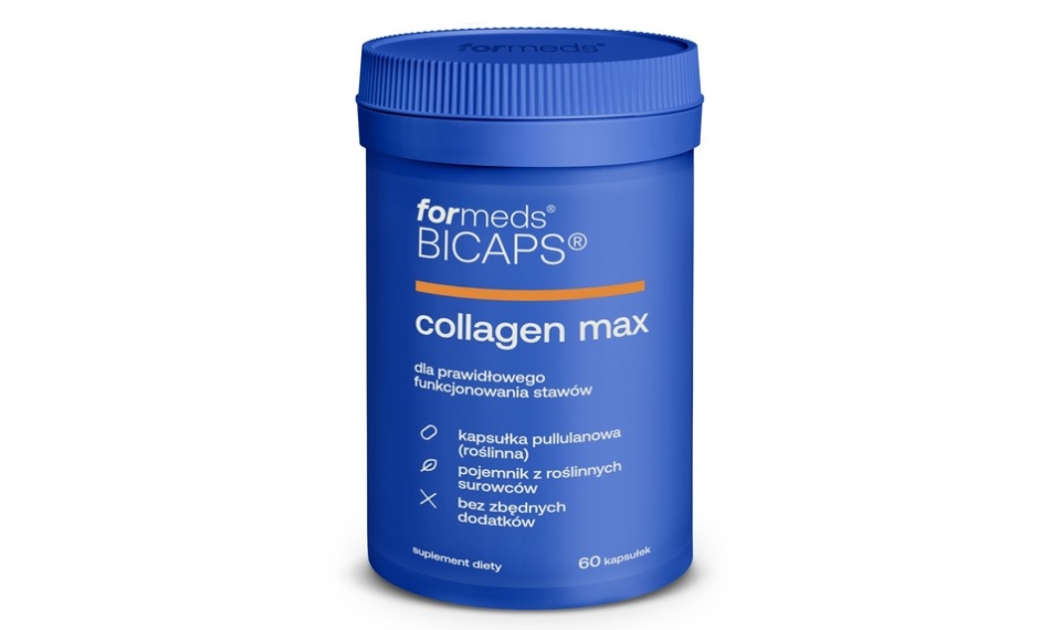 Formeds BICAPS Collagen MAX 60kapsułek data ważności 2025.06