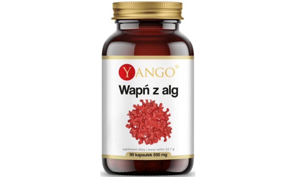 Yango Wapń z Alg Czerwonych 90kapsułek
