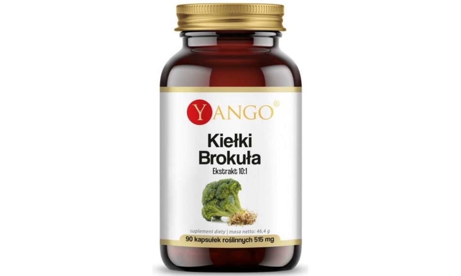 Yango Kiełki Brokuła 90kapsułek
