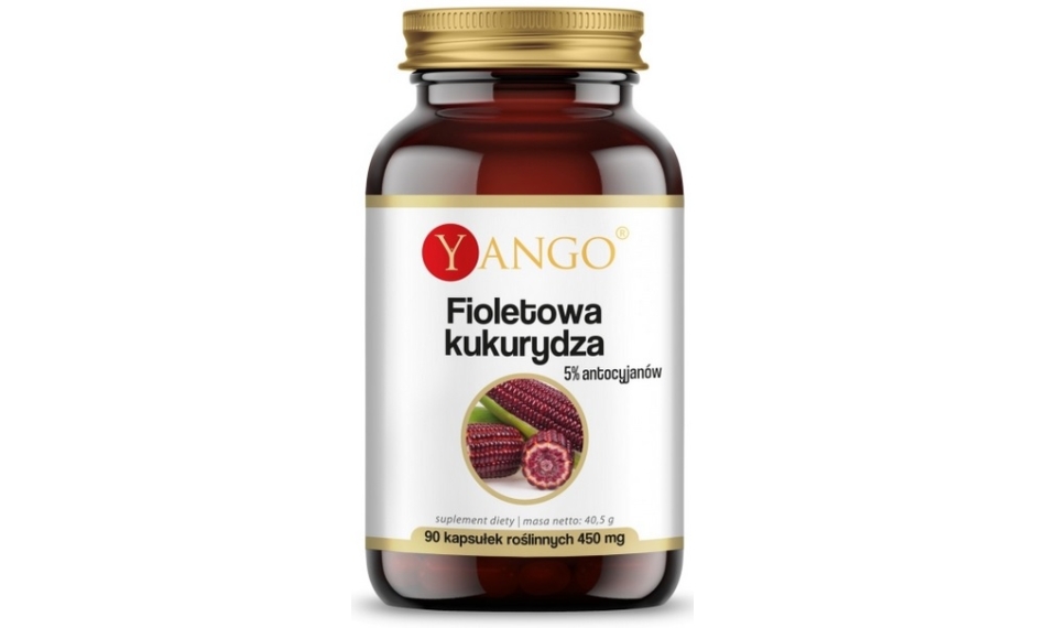 Yango Fioletowa Kukurydza 90kapsułek
