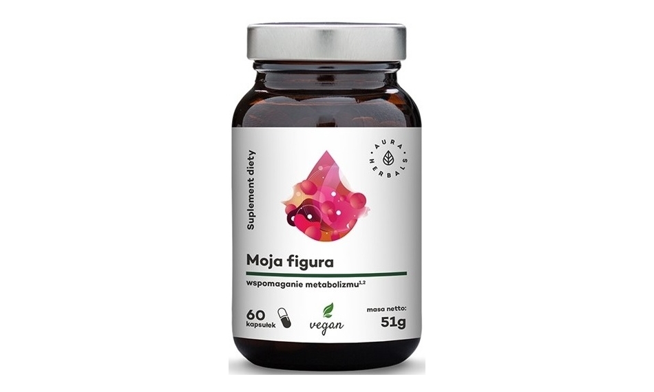 Aura Herbals Moja Figura - Wspomaganie Metabolizmu 60kapsułek