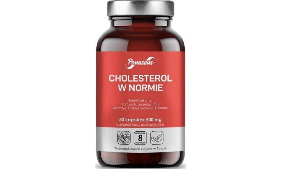 Yango Panaseus Cholesterol w Normie 50kapsułek