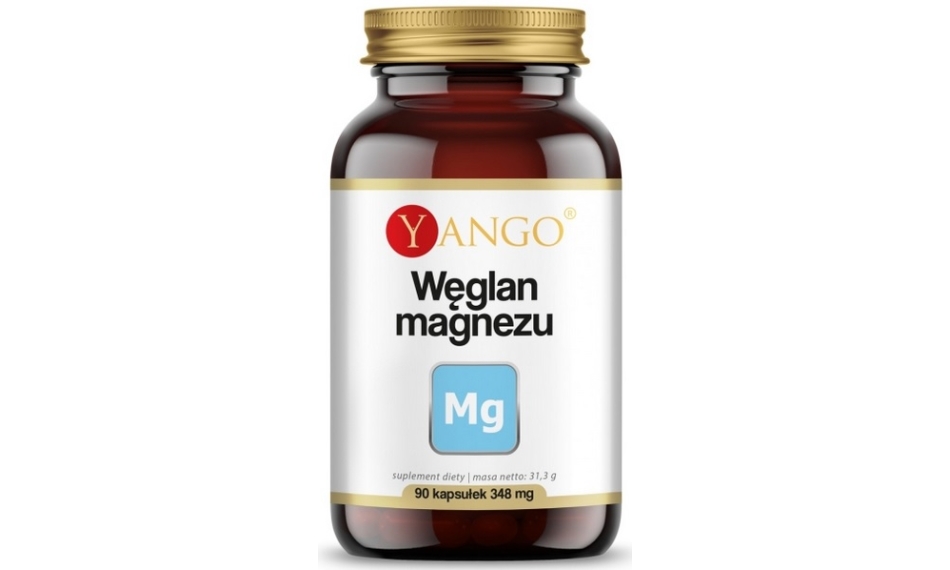 Yango Węglan Magnezu 90kapsułek