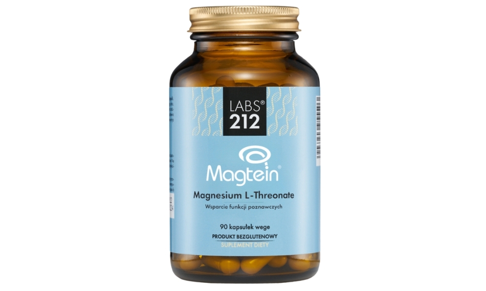 LABS212 Magnesium L-Threonate Magtein 90kapsułek