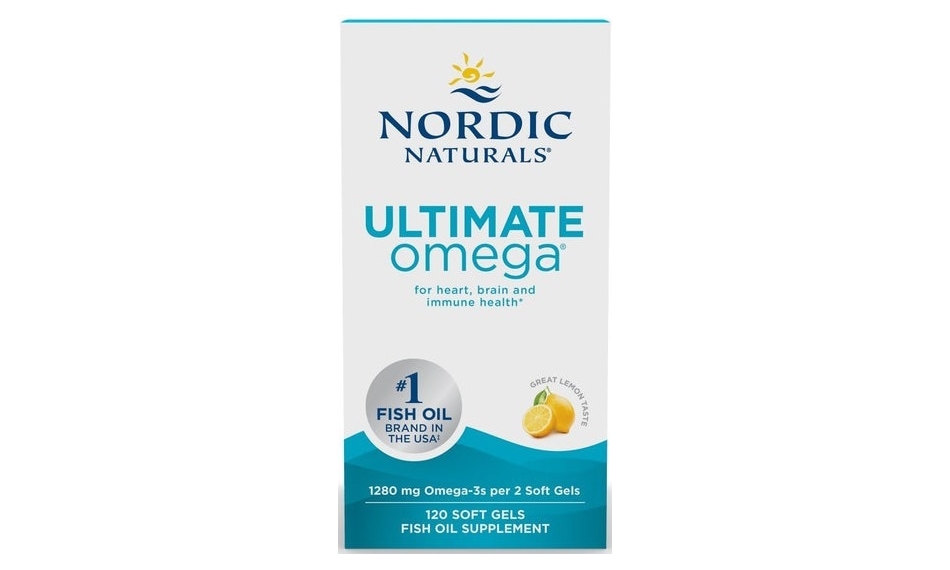 Nordic Naturals Ultimate Omega 1280mg (Kwasy omega-3 CYTRYNA) 120kapsułek