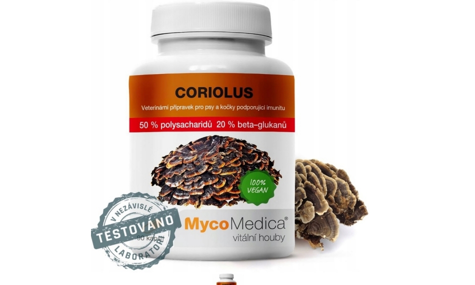 MycoMedica Coriolus 50% ekstrakt 90kapsułek