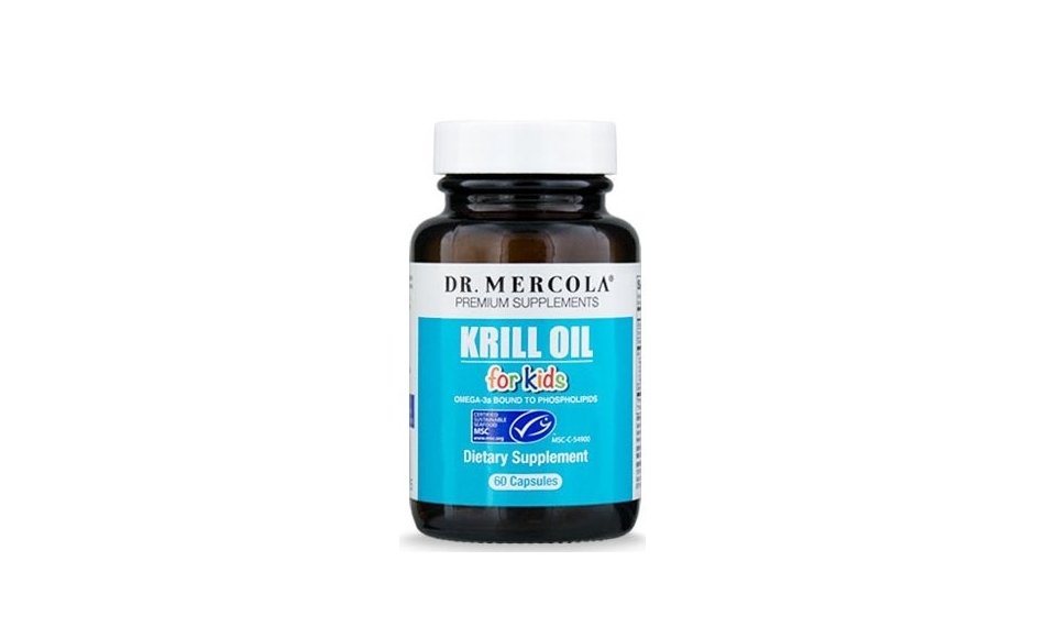 Dr Mercola Olej z kryla dla dzieci 60kapsułek