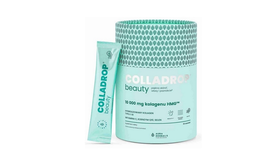 Aura Herbals Colladrop Beauty Kolagen HMG 10000mg Mojito 30saszetek