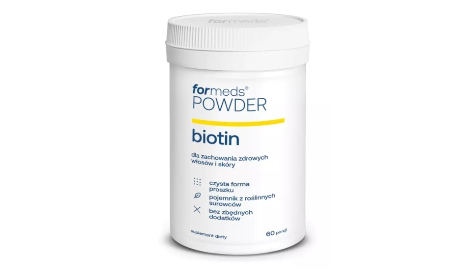 Formeds POWDER Biotin biotyna w proszku 48g