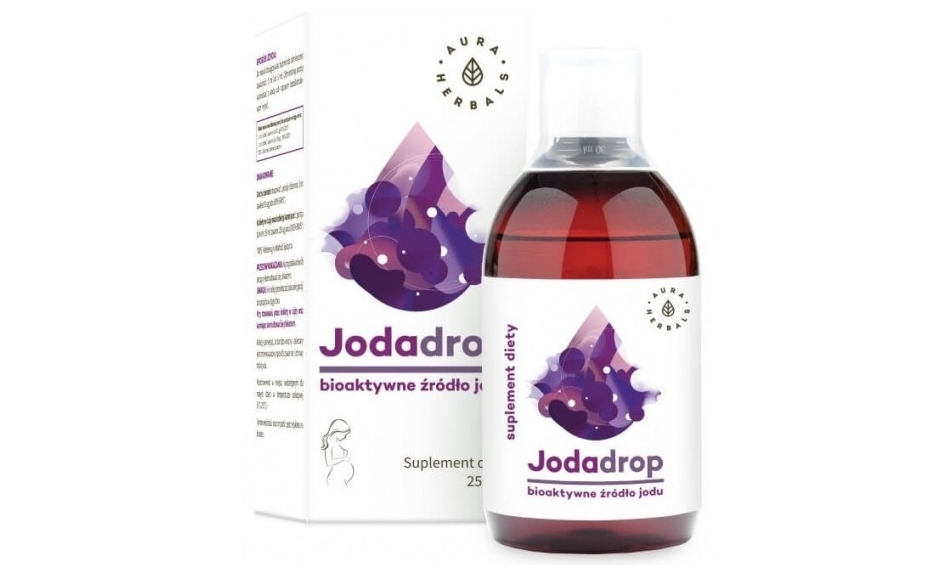 Aura Herbals Jodadrop bioaktywne źródło jodu 250ml