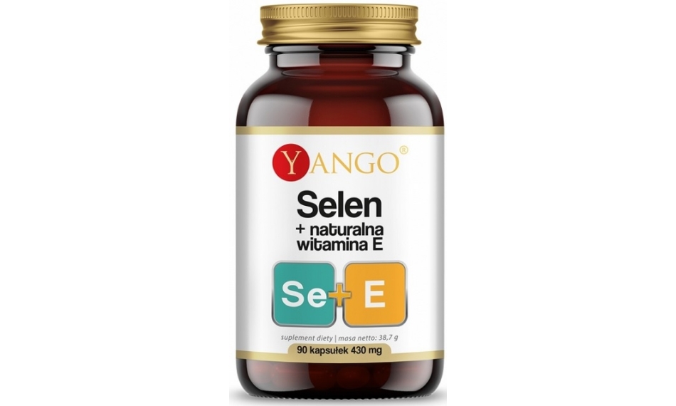 Yango Selen + Witamina E 90kapsułek