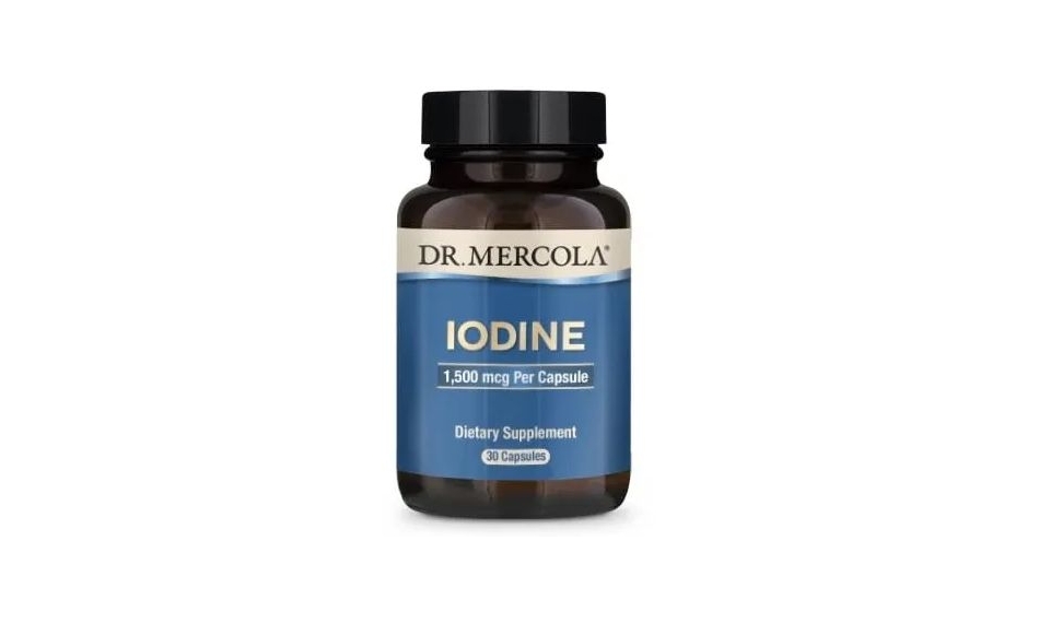 Dr Mercola Jod 30kapsułek