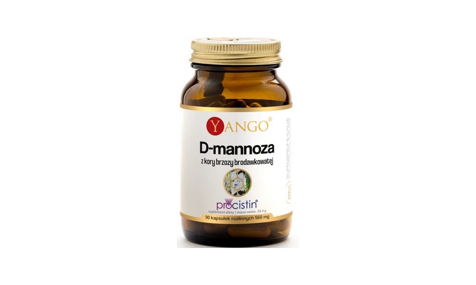Yango D-mannoza 90kapsułek