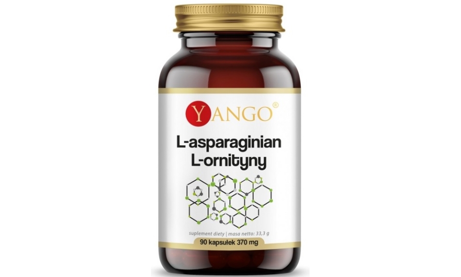 Yango L-asparaginian L-ornityny 90kapsułek