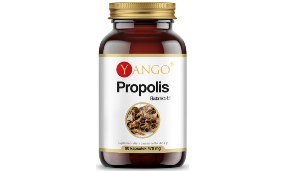 Yango Propolis Ekstrakt 4:1 90kapsułek