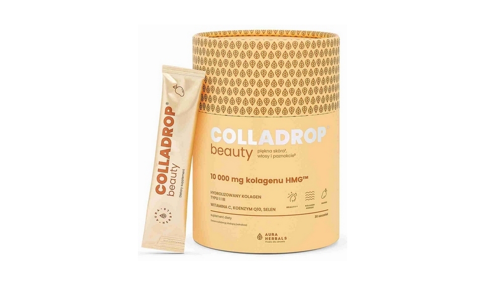 Aura Herbals Colladrop Beauty Kolagen HMG 10000mg Mango 30saszetek