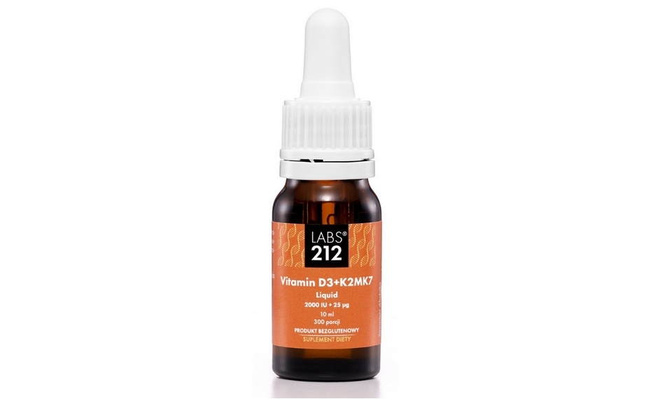 LABS212 witamina K2+D3 krople 10ml