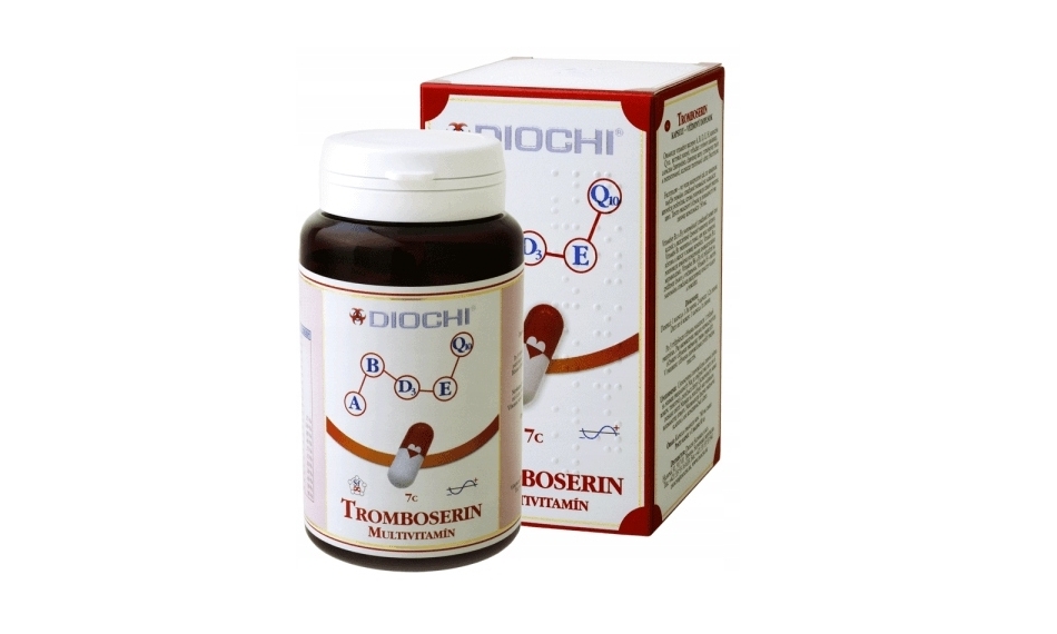 Diochi Tromboserin multiwitaminy 80kapsułek