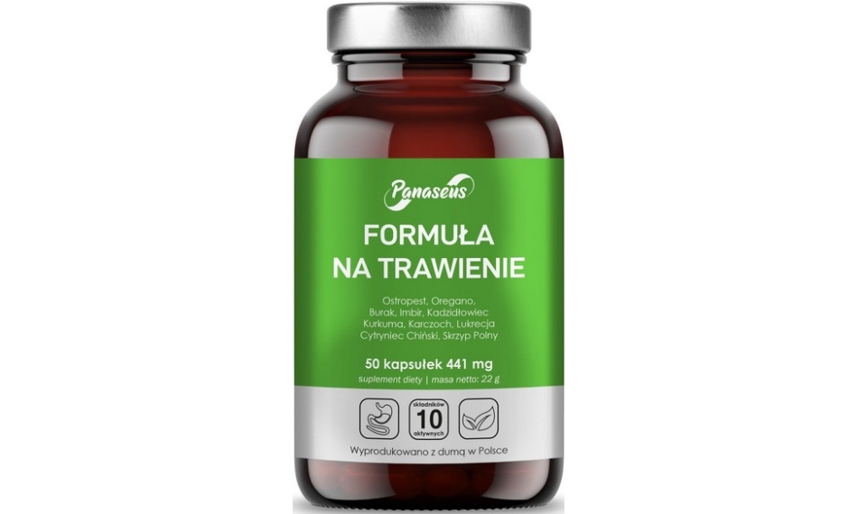 Yango Panaseus Formuła na Trawienie 50kapsułek