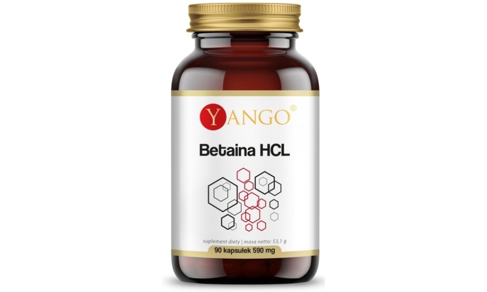 Yango Betaina HCL 90kapsułek