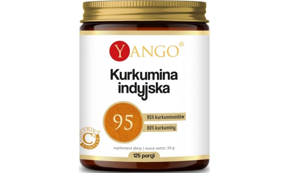 Yango Kurkumina Indyjska Proszek (125 porcji) 50g