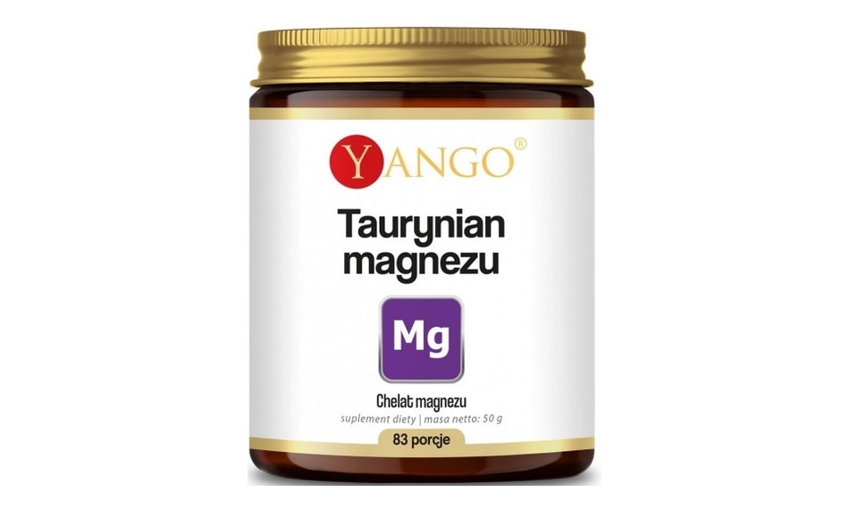 Yango Taurynian Magnezu Proszek (83 porcje) 50g