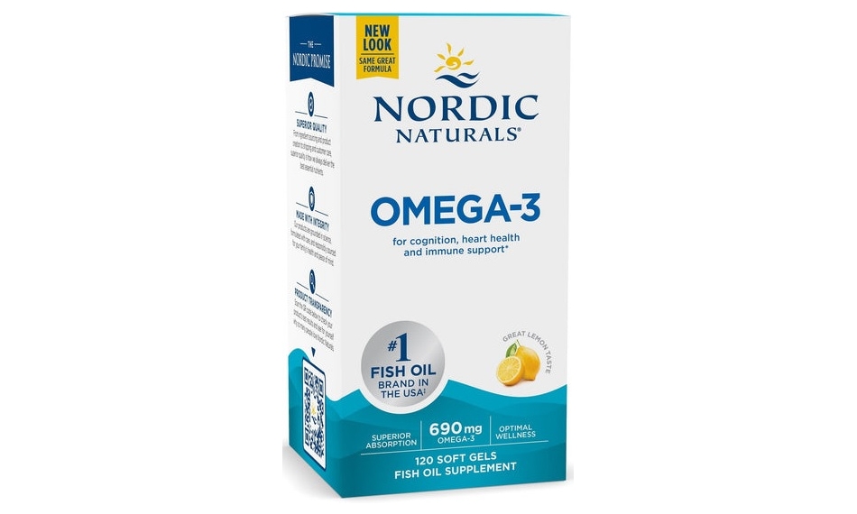 Nordic Naturals Omega-3 690mg (Kwasy omega-3 CYTRYNA) 120kapsułek