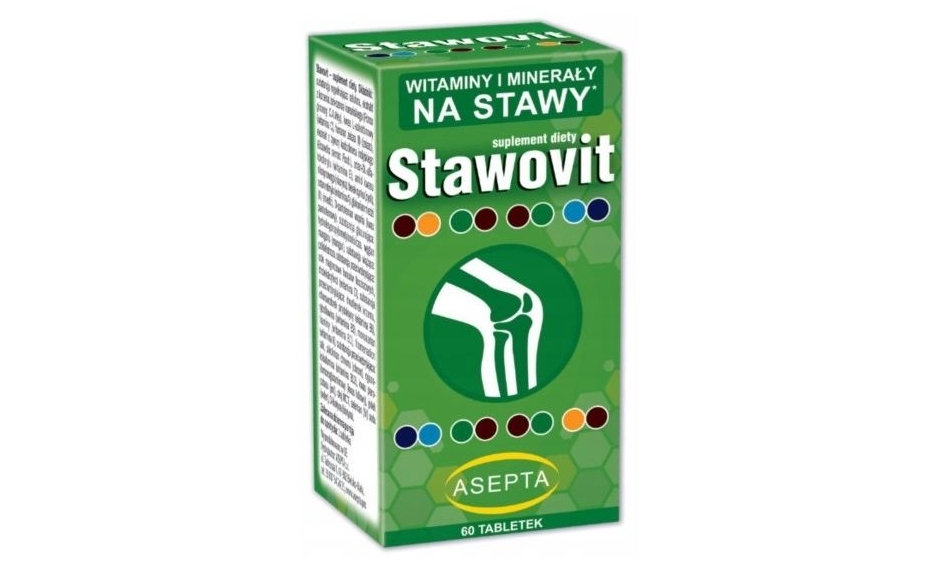 Stawovit witaminy i minerały na stawy 60tabletek Asepta 