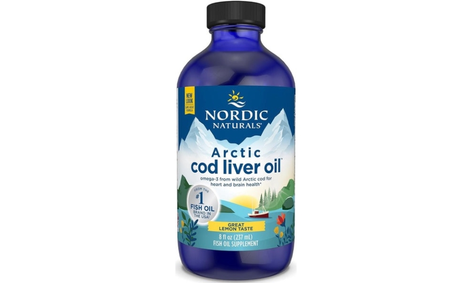 Nordic Naturals Arctic Cod Liver Oil (Olej z wątroby dorsza arktycznego CYTRYNA) 237ml