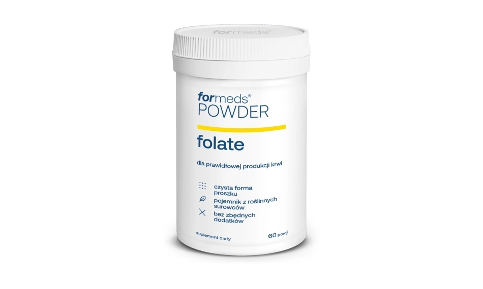 Formeds POWDER Folate kwas foliowy w proszku 39g