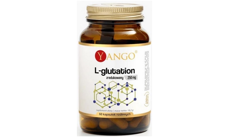 Yango L-glutation zredukowany 250mg 60kapsułek
