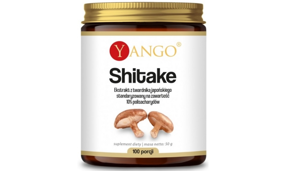 Yango Shitake Ekstrakt 10% polisacharydów 50g