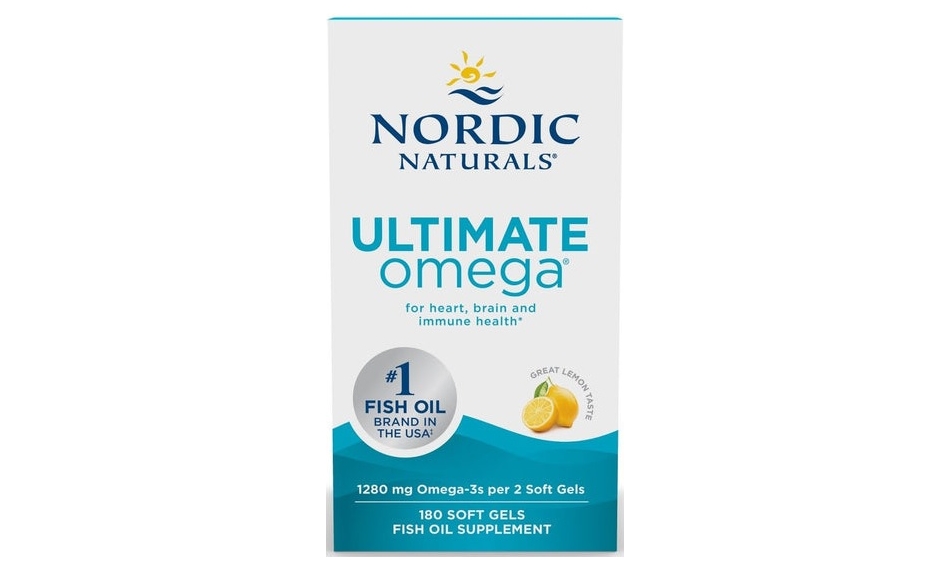 Nordic Naturals Ultimate Omega 1280mg (Kwasy omega-3 CYTRYNA) 180kapsułek