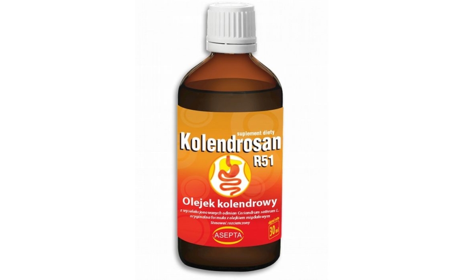 Kolendrosan R51 olejek kolendrowy krople 30ml Asepta
